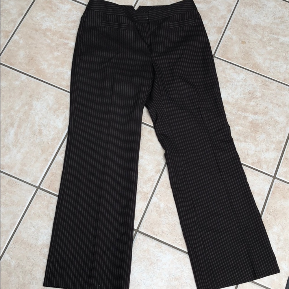 Banana republic pin stripe pants
